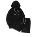 Women's Cozy Fleece Hoodie and Shorts Set