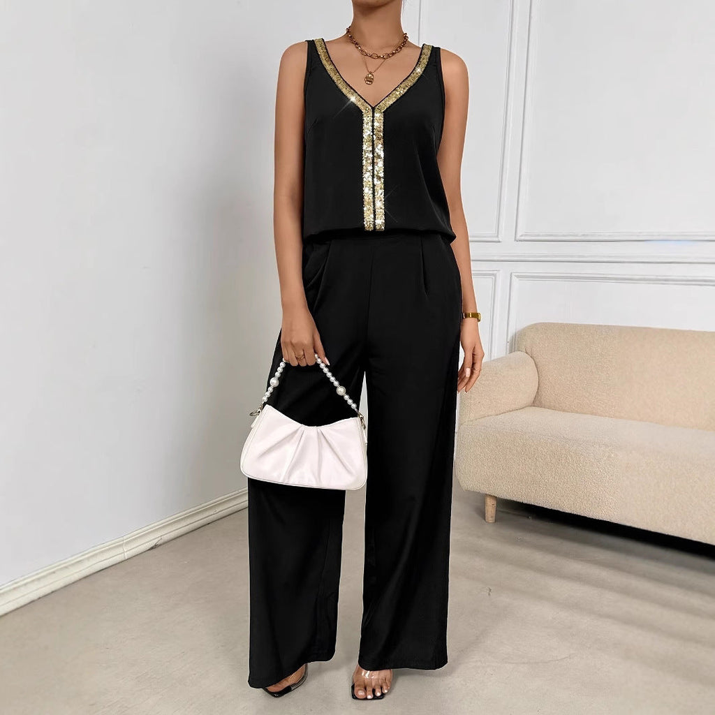 Women's Elegant and Colorful Jumpsuit Set