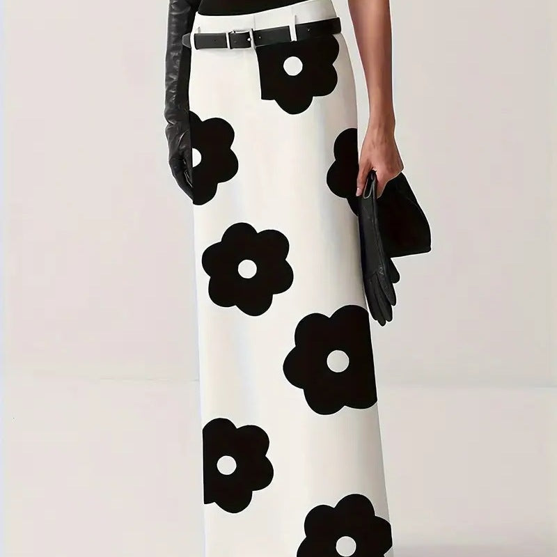 Women's Floral Maxi Skirt