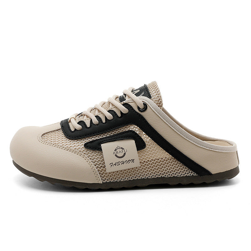 Women's Breathable Clogs with Mid-height Collar
