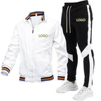 Men's Sporty Track Jacket and Jogging Pants Set