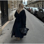 Elegant Women's Long Trench Coat