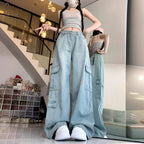 Women's Wide-Leg Cargo Pants