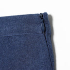 Women's Maxi Skirt with Flowy Cut and Asymmetric Details