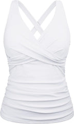 Women's Swimsuit with Wrap Cut and Figure-Flattering Design