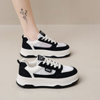 Women's Breathable Sneakers with Fashionable Platform