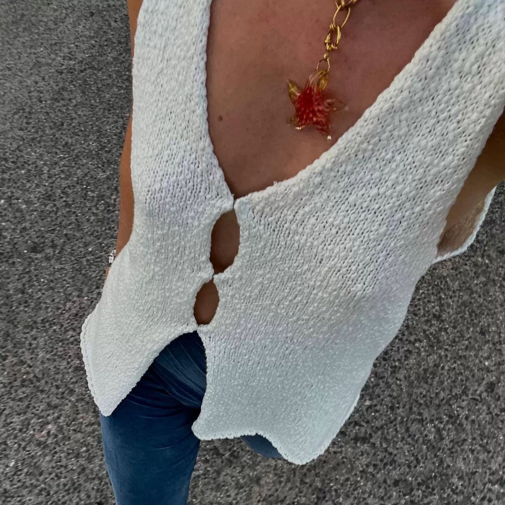 Women's Sleeveless Knit Vest