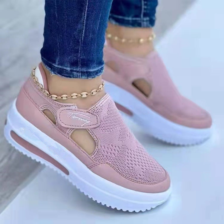 Women's Breathable Sneakers with Airy Inserts