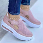 Women's Breathable Sneakers with Airy Inserts