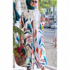 Women's Long Floral Blouse
