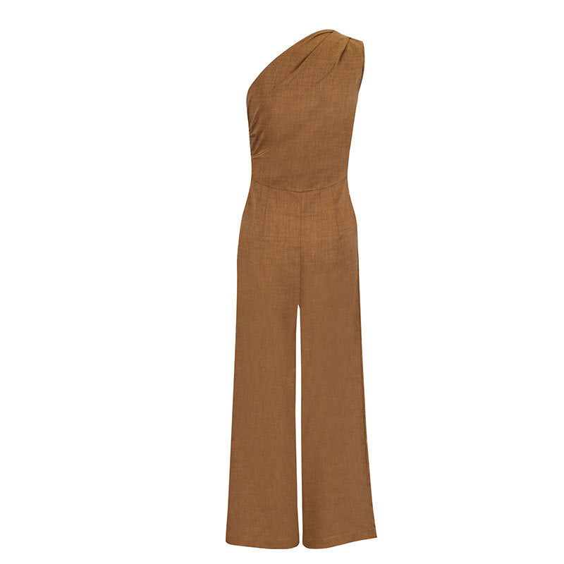 Women's Elegant Asymmetric Jumpsuit