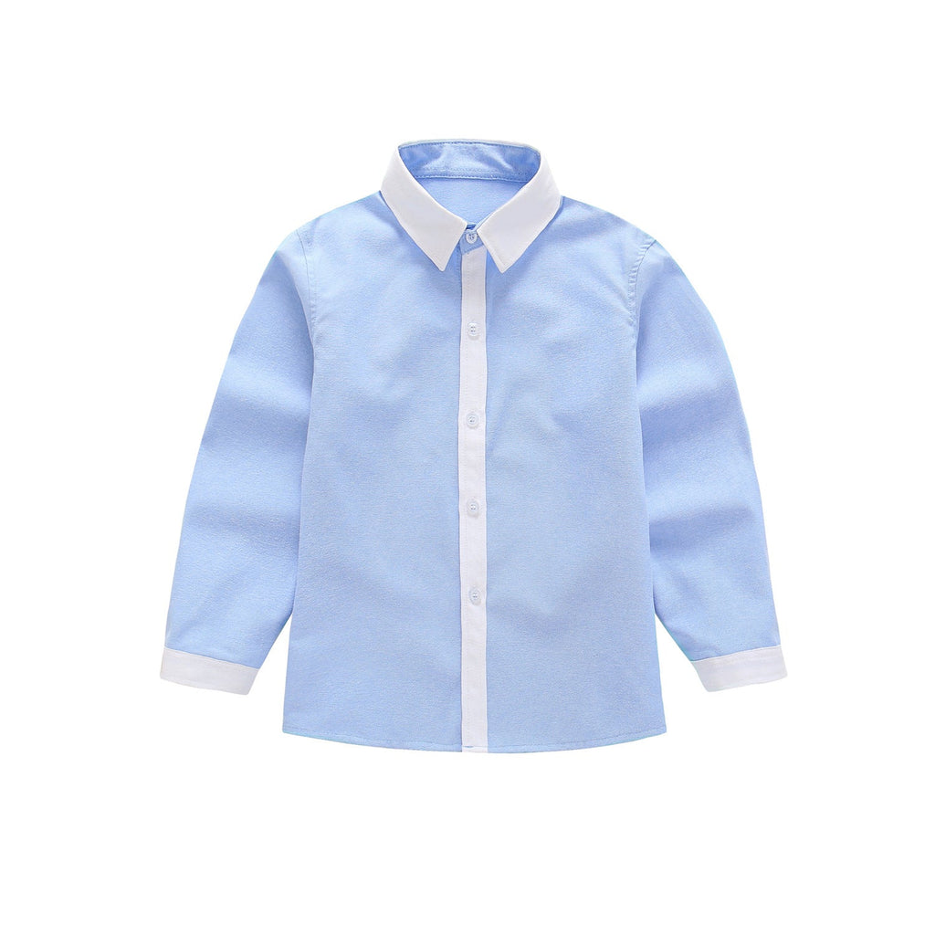 Elegant Shirt with Contrast Cuffs