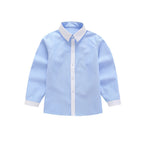 Elegant Shirt with Contrast Cuffs