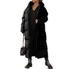 Women's Long Quilted Winter Jacket