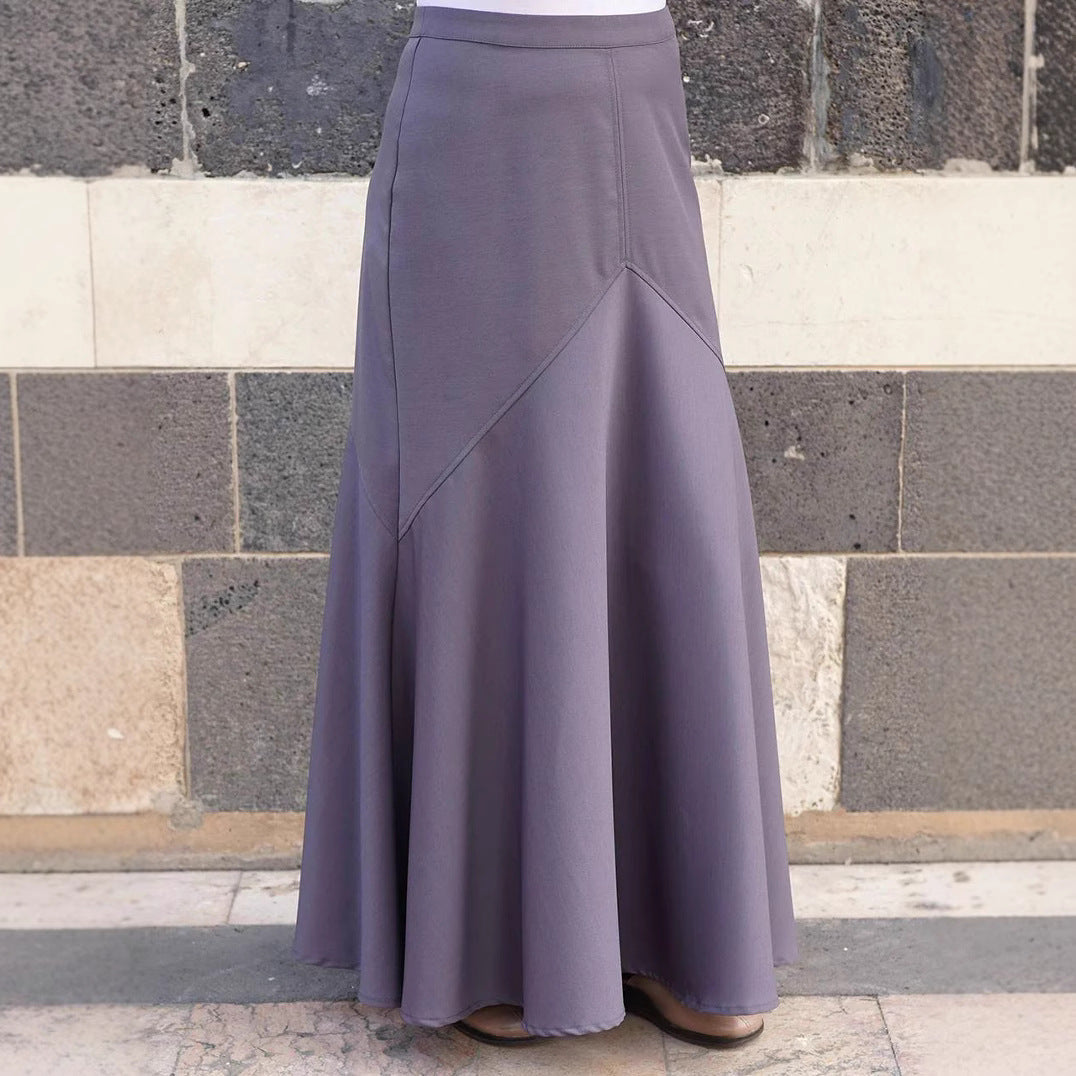 Women's Maxi Skirt with Elegant A-Line Silhouette