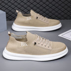 Women's Breathable Casual Sneakers with Flexible Sole and Comfortable Design