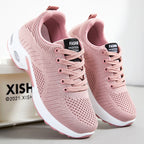 Breathable Sports Sneakers with Cushioned Sole
