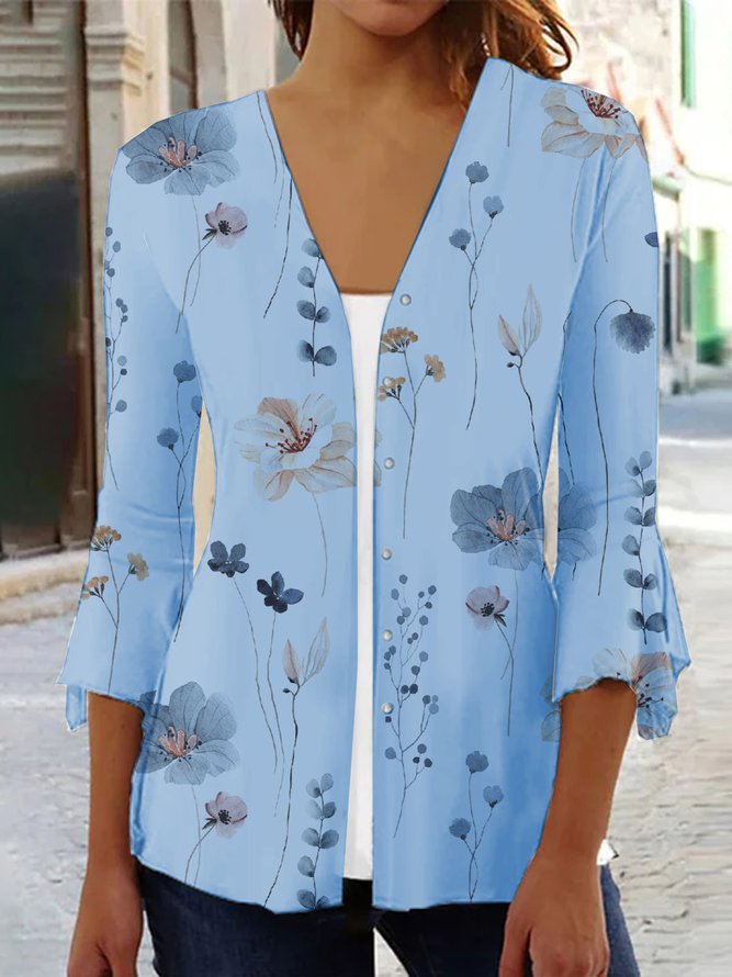 Women's Floral Blouse