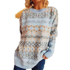 Women's Cozy Winter Pattern Sweater