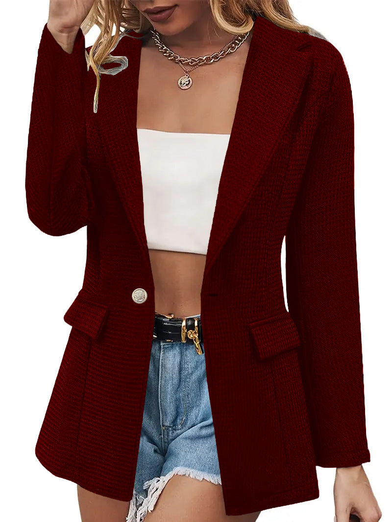 Elegant Structured Blazer Jacket