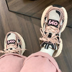 Women's Breathable Chunky Sneakers with Sporty Design