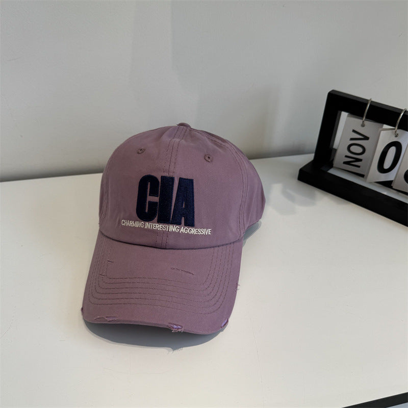Men's Distressed Motivational Baseball Cap