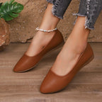 Women's Ballet Flats with Flexible Footbed and Elegant Design