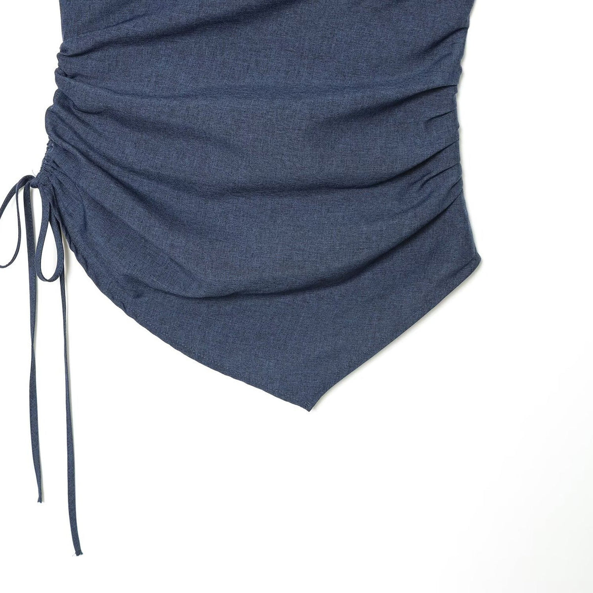 Women's Top with Casual Ruffle Elements
