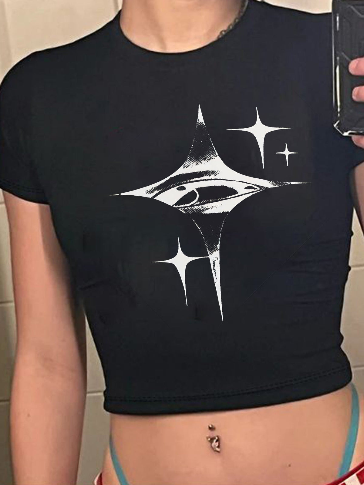 Women's Statement Crop T-Shirt