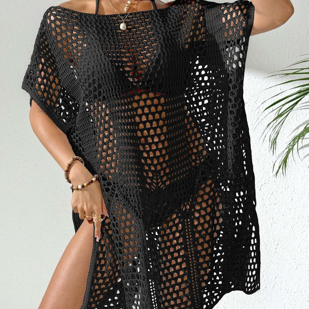 Women's Elegant Crochet Beach Cover-Up