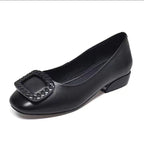 Women's Ballet Flats with Elegant Braided Detail and Comfortable Sole
