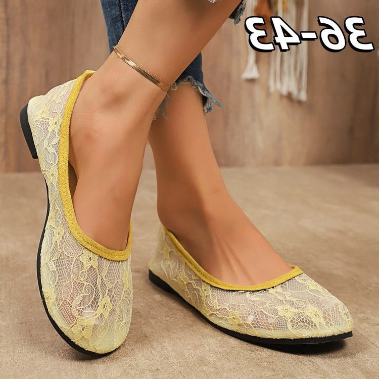 Women's Lace Ballet Flats