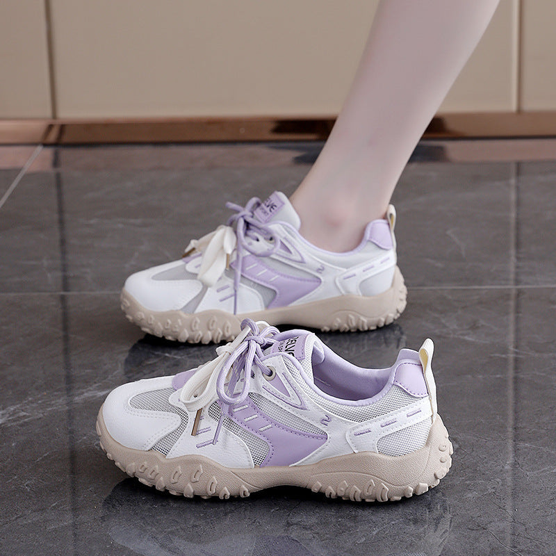 Women's Breathable Sport Sneakers with High-Function Sole Profile