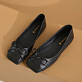Women's Ballet Flats with Decorative Bow