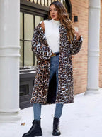Women's Elegant and Stylish Faux Fur Coat