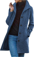 Women's Fashionable Blazer Coat with Classic Lapel