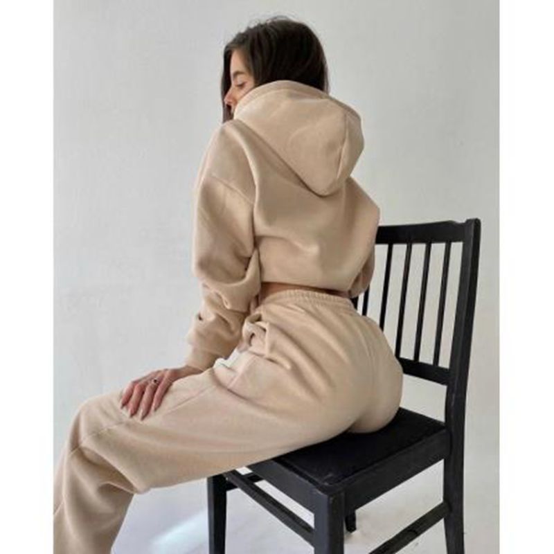 Women's Casual Hoodie and Jogger Set