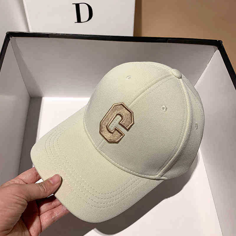 Men's Stylish Textured Cotton Baseball Cap