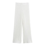 Women's Pleated Cropped Pants
