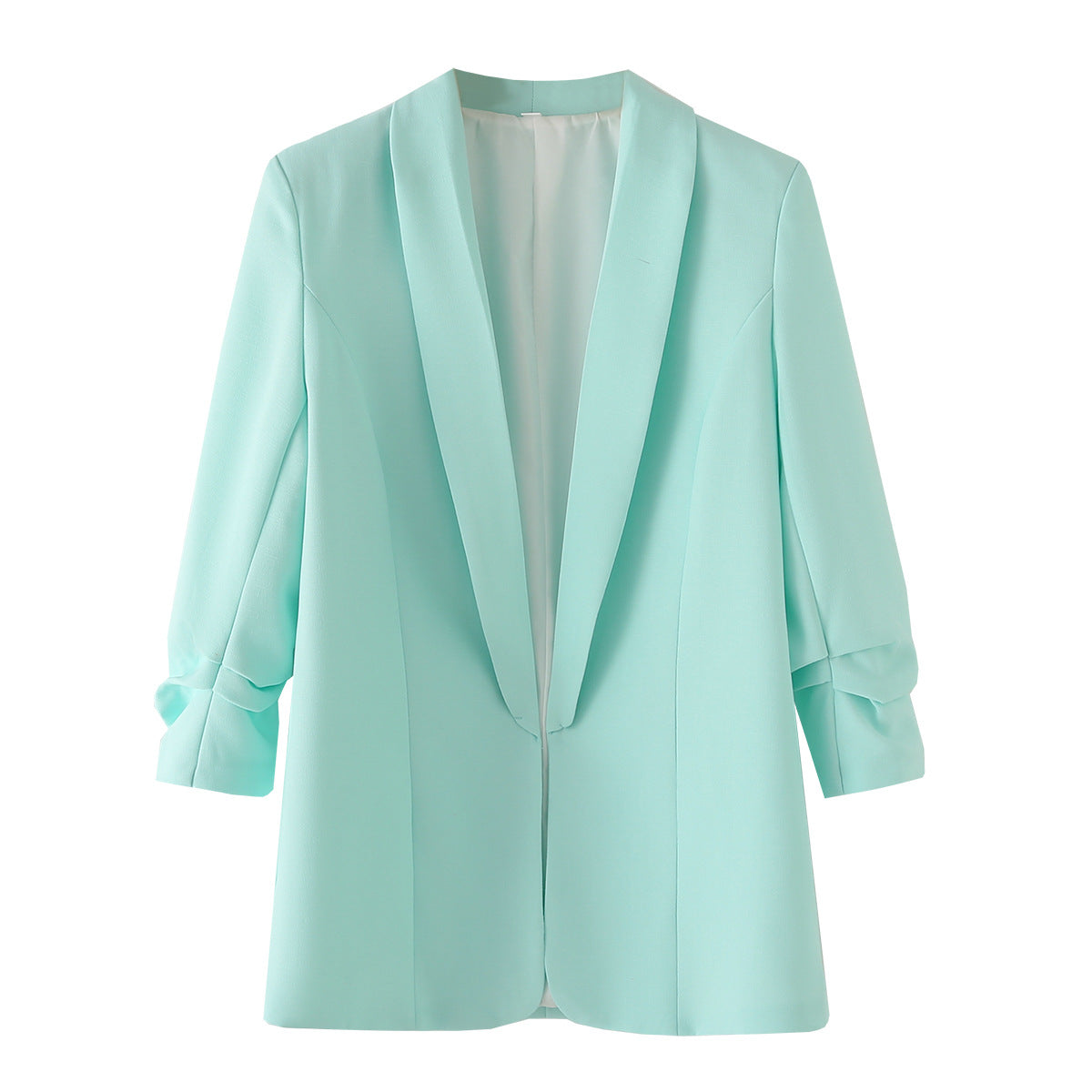 Women's Elegant Blazer with Modern Cut and Pockets