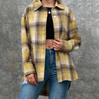 Women's Plaid Overshirt