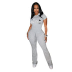 Women's Cozy Leisure Set with T-Shirt and Joggers