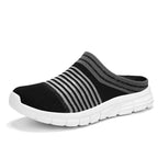 Women's Breathable Slip-On Sneakers with Elastic Design and Flexible Sole