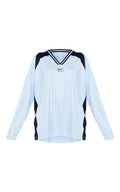 Men's Oversized Long Sleeve Sports Jersey
