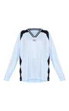 Men's Oversized Long Sleeve Sports Jersey