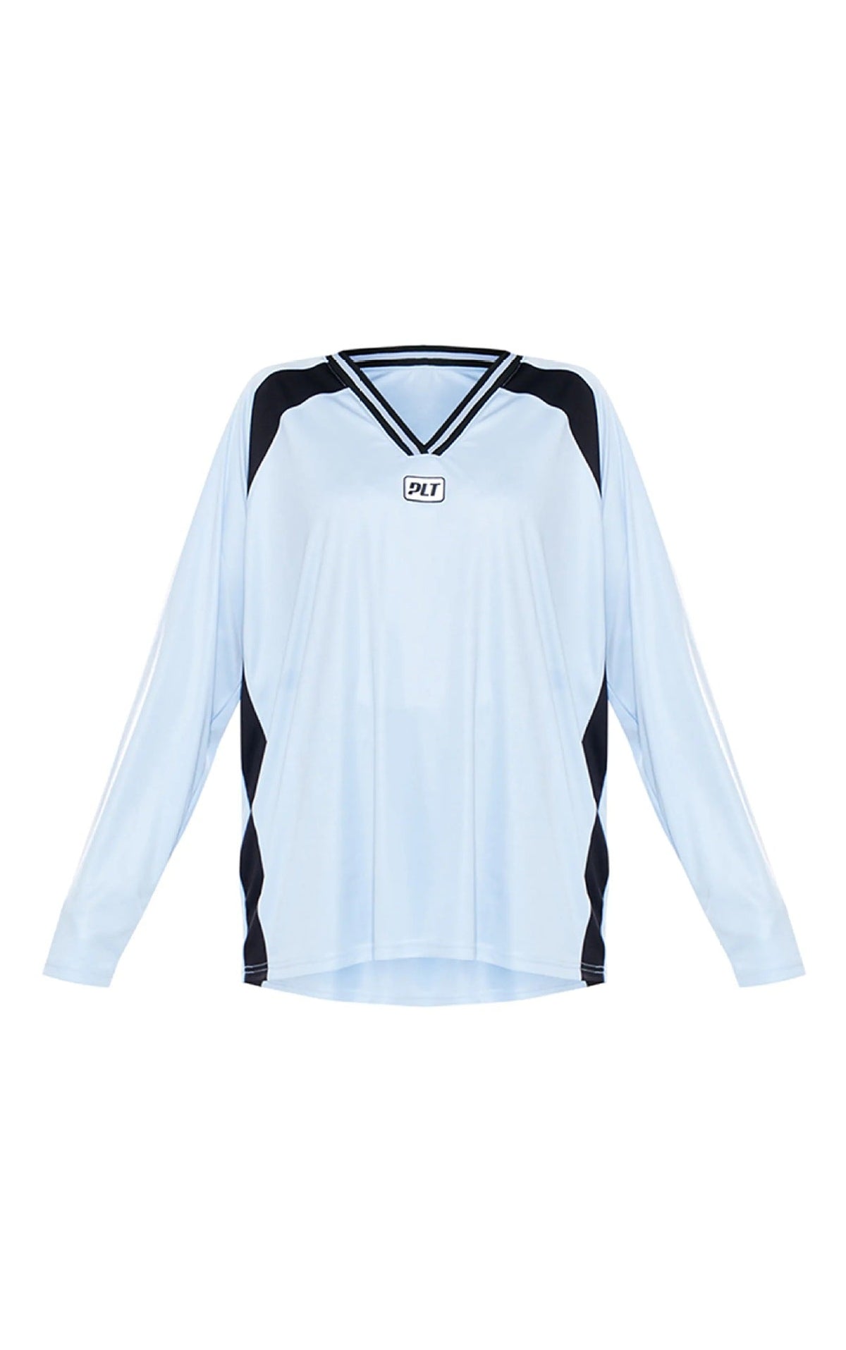 Men's Oversized Long Sleeve Sports Jersey