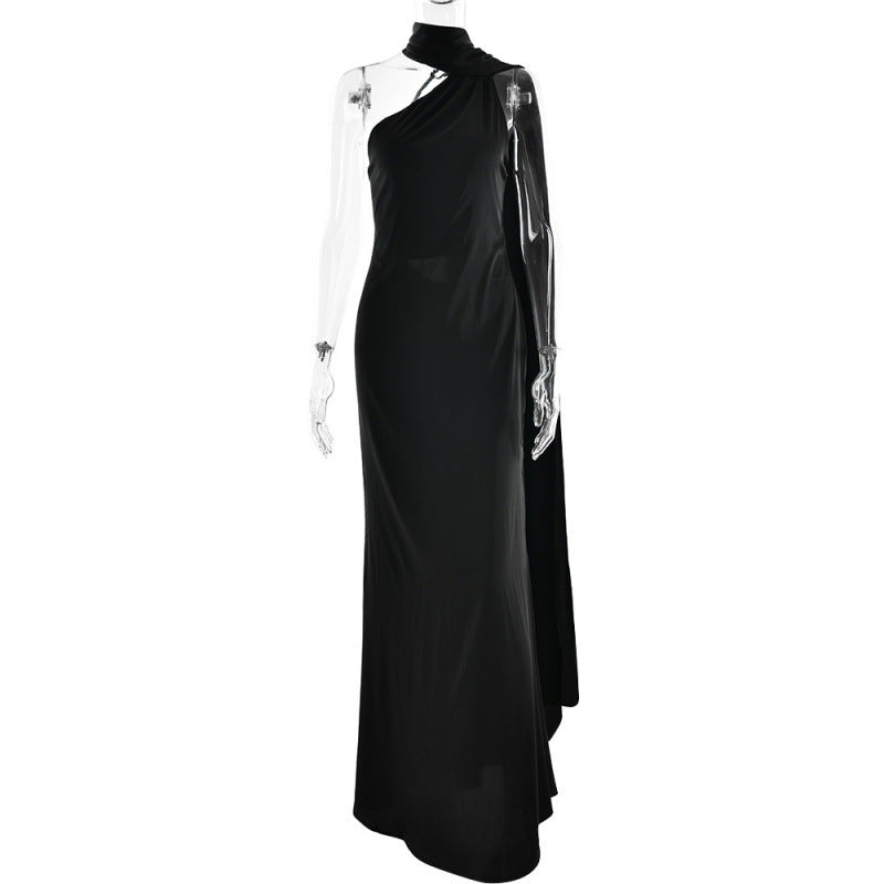Women's Elegant Asymmetrical Evening Dress