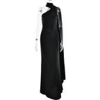 Women's Elegant Asymmetrical Evening Dress