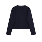 Women's Elegant Cardigan with Decorative Button