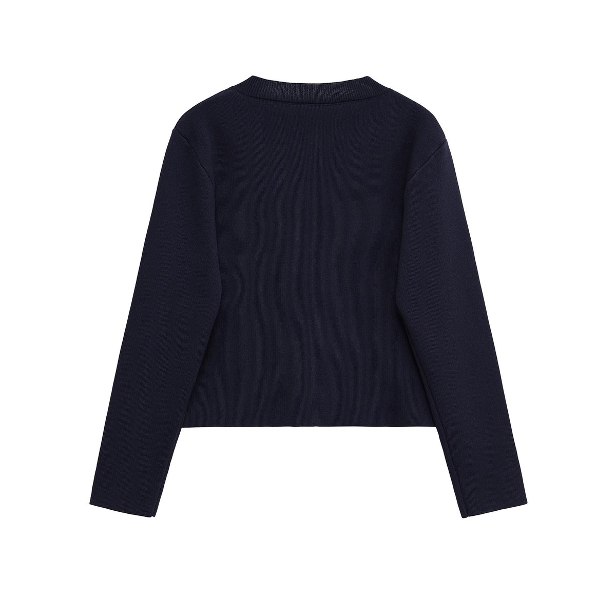 Women's Elegant Cardigan with Decorative Button